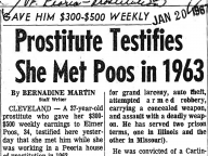 Prostitute Testifies She Met Poos in 1963