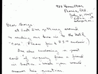 Letter from Dick Trotter to George Houser