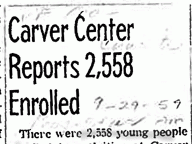 Carver Center Reports 2,558 Enrolled