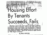 Housing Effort By Tenants Succeeds, Fails