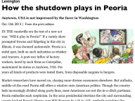 How the Shutdown Plays in Peoria