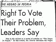 Right To Vote Their Problem, Leaders Say