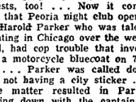 Harold Parker Resolves His “Cop Trouble”