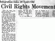 Civil Rights Movement: Where Has Peoria Been?