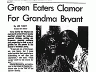 Green Eaters Clamor For Grandma Bryant